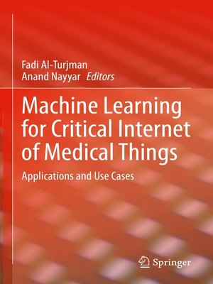 cover image of Machine Learning for Critical Internet of Medical Things